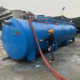 Bồn xử lý nước thải kích thước 2000x9000mm